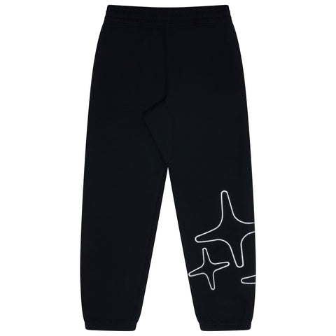 BLACK 3STA STITCH BOTTOMS