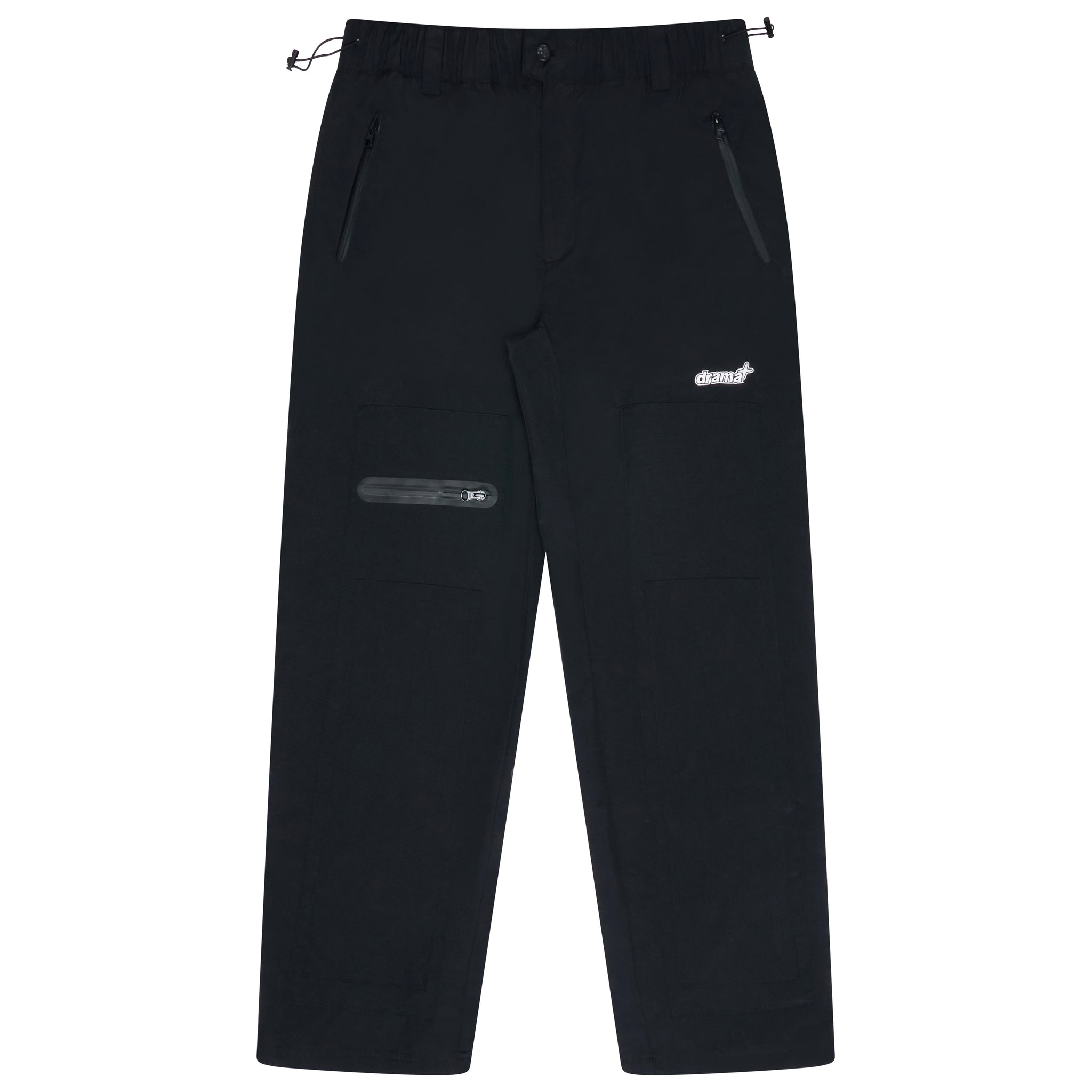 BLACK 1STA HEAVY SHELL RAIN PANTS