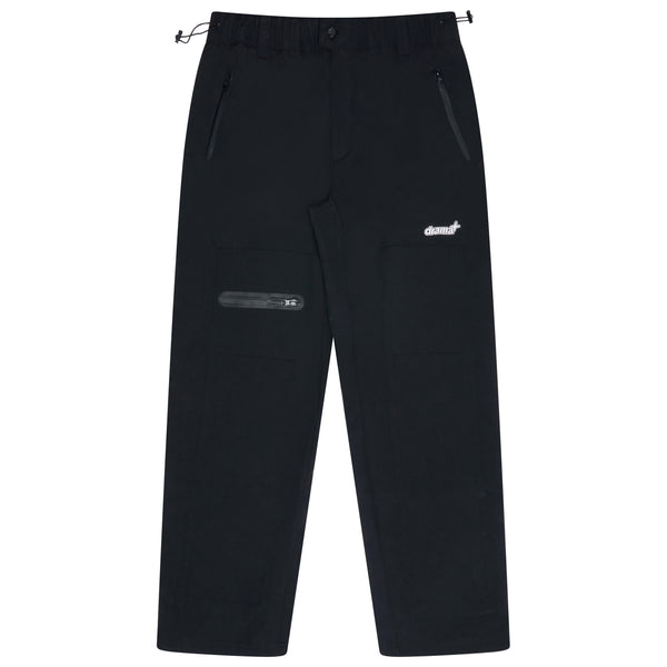 BLACK 1STA HEAVY SHELL RAIN PANTS
