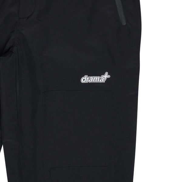 BLACK 1STA HEAVY SHELL RAIN PANTS