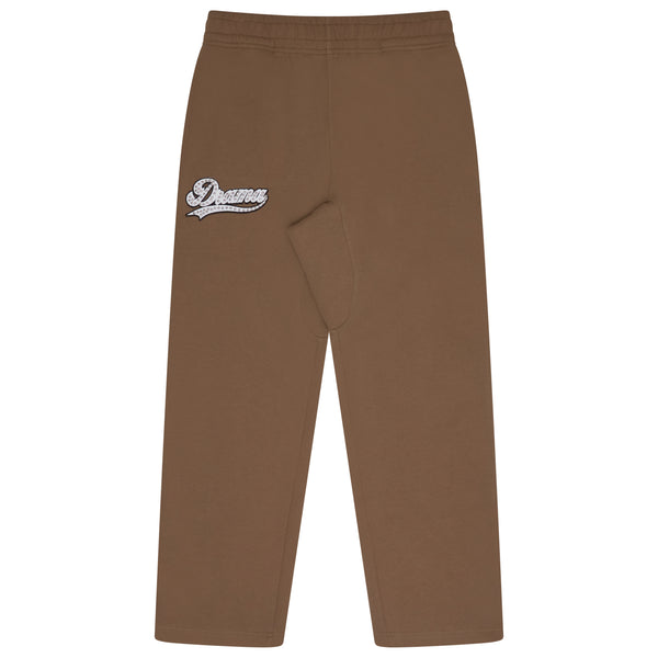 BROWN N CREAM SCRIPT STUD BOTTOMS