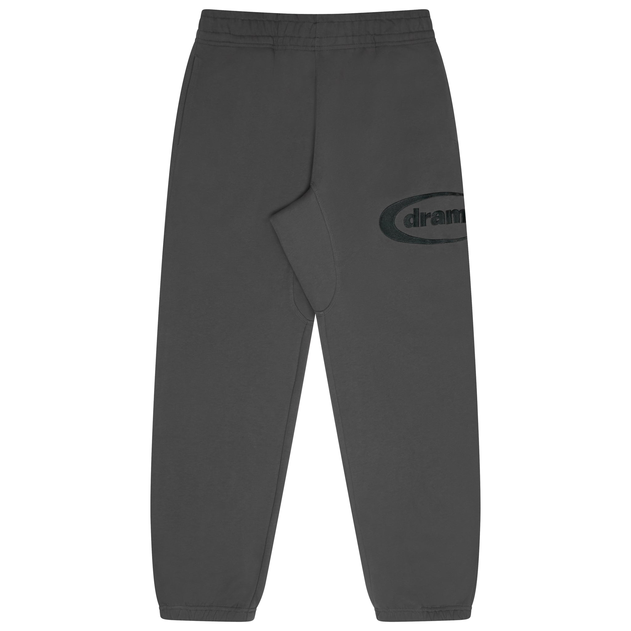 ASH GREY N BLACK OVAL BOTTOMS