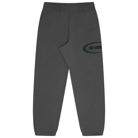 ASH GREY N BLACK OVAL BOTTOMS