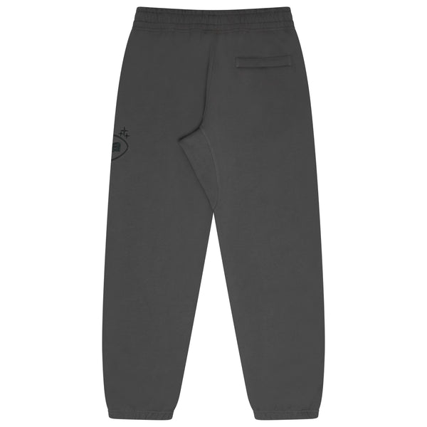 ASH GREY N BLACK OVAL BOTTOMS