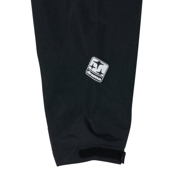 BLACK HEAVY SHELL RAIN JACKET