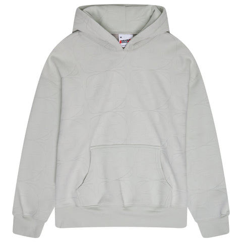 GREY ALL STAR EMBROIDERED HOOD