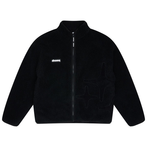 BLACK ON BLACK STA SHERPA FLEECE