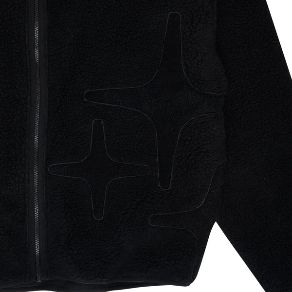 BLACK ON BLACK STA SHERPA FLEECE
