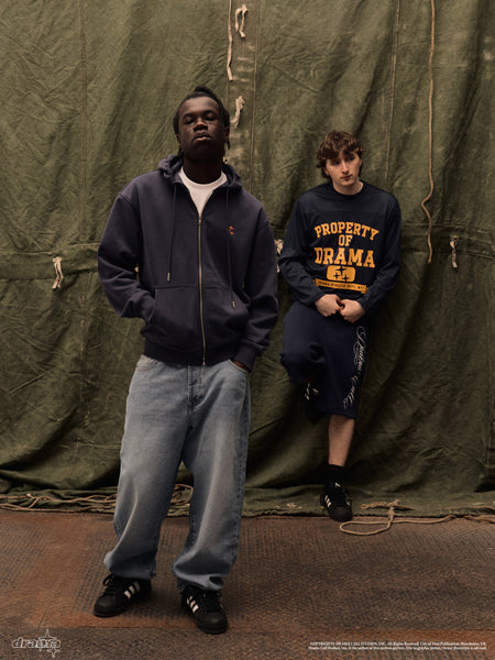 NAVY ATHLETIC LONGSLEEVE JERSEY