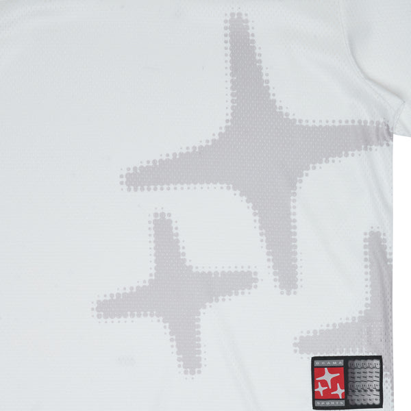 WHITE HALFTONE 3STA JERSEY