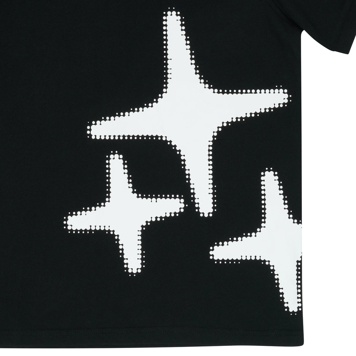 BLACK HALFTONE 3STA POLO - New