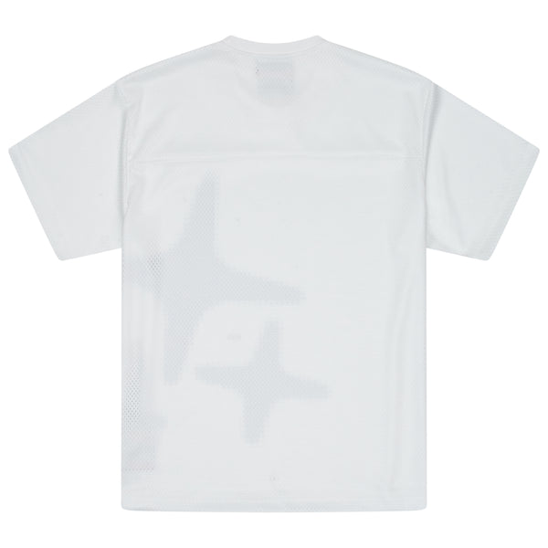 WHITE HALFTONE 3STA JERSEY