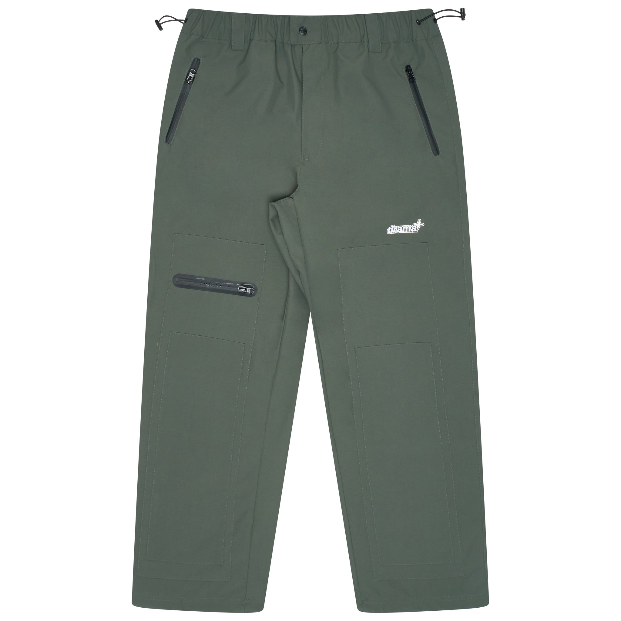 ARMY GREEN 1STA HEAVY SHELL RAIN PANTS