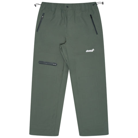 ARMY GREEN 1STA HEAVY SHELL RAIN PANTS