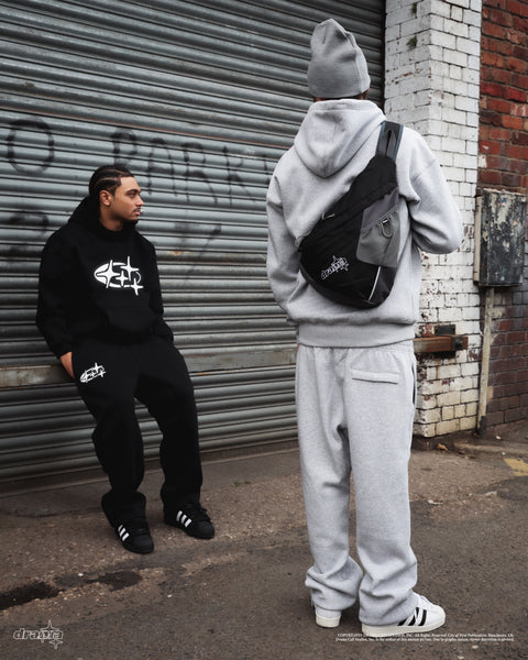 LINE-STA SLING BAG (BLACK)