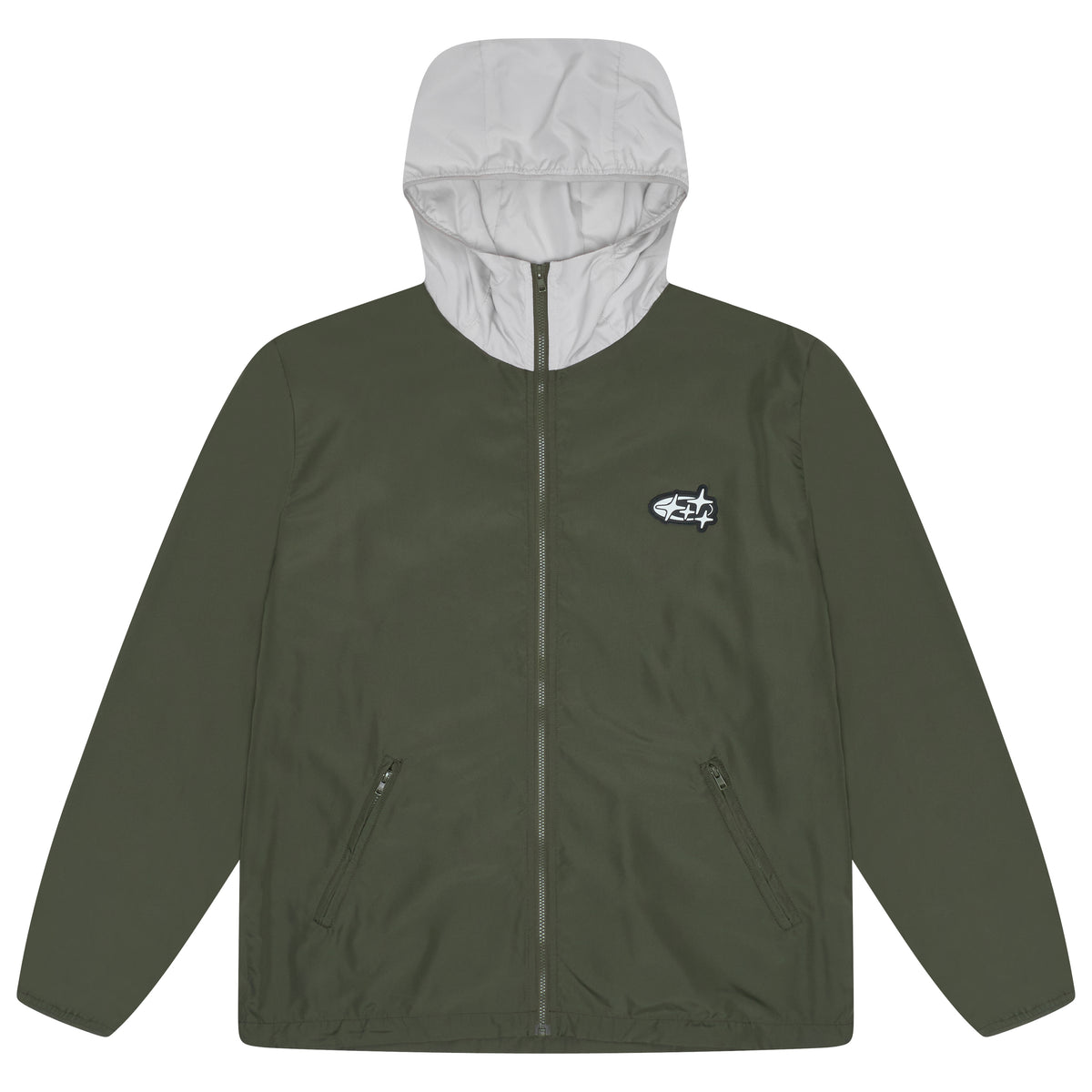 ARMY GREEN 4STA RUNNING JACKET - New