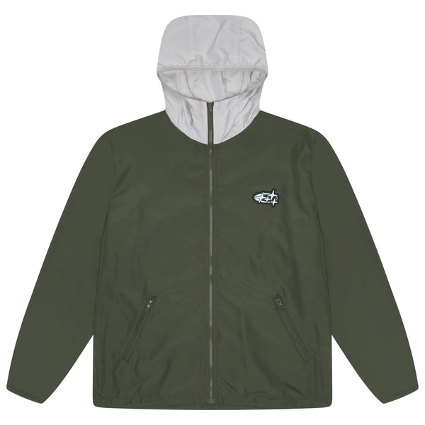 ARMY GREEN 4STA RUNNING JACKET