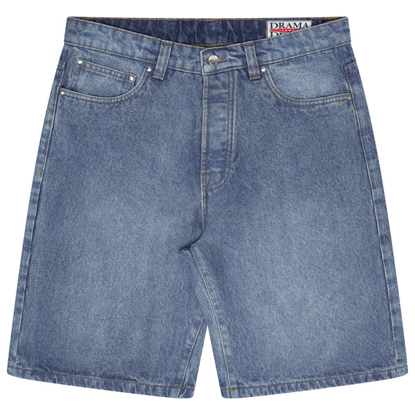 STITCH SCRIPT JUMBO JORTS (LIGHT BLUE WASH)