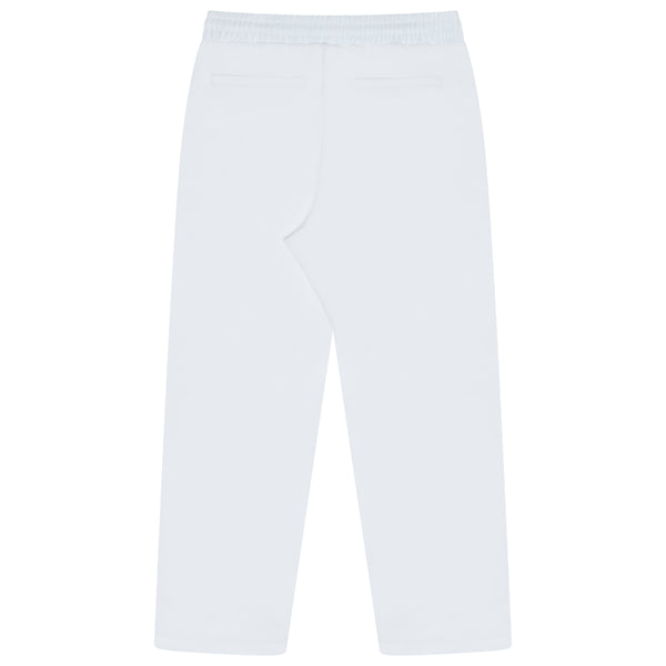 WHITE PLEATED STA BOTTOMS