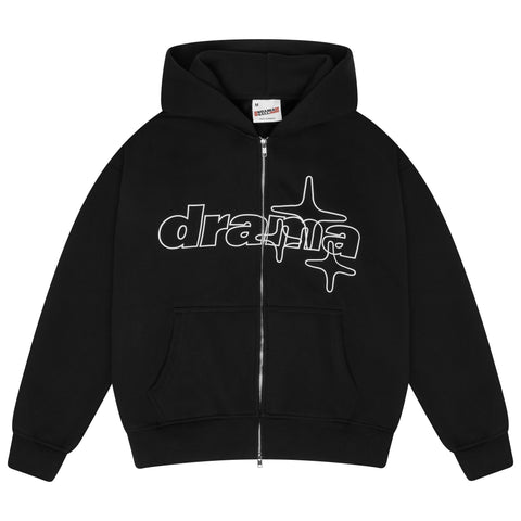 BLACK LINESTAR HEAVY ZIP UP