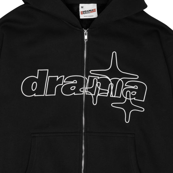 BLACK LINESTAR HEAVY ZIP UP