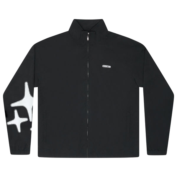 BLACK HALFTONE STA TRACK TOP