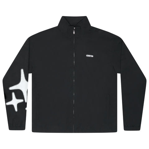 BLACK HALFTONE STA TRACK TOP
