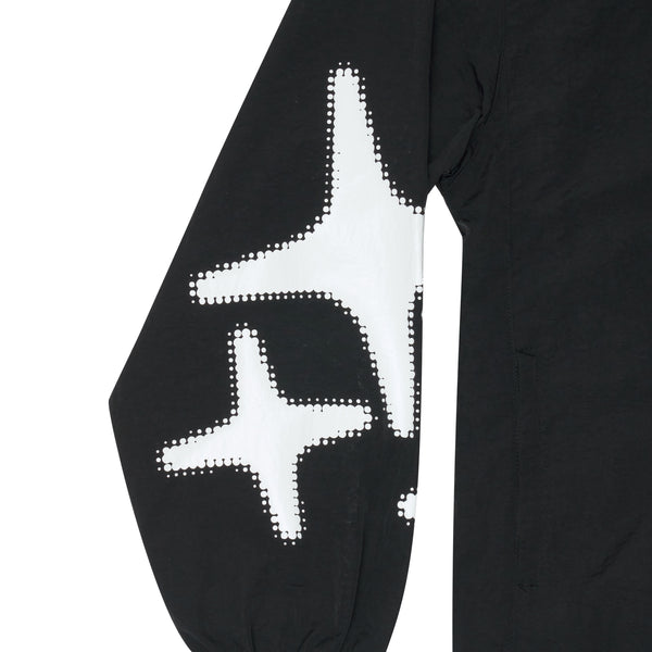 BLACK HALFTONE STA TRACK TOP
