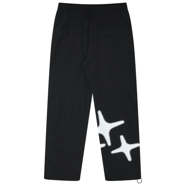 BLACK HALFTONE STA TRACK PANTS