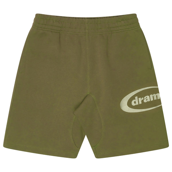 GREEN ON GREEN OVAL SHORTS