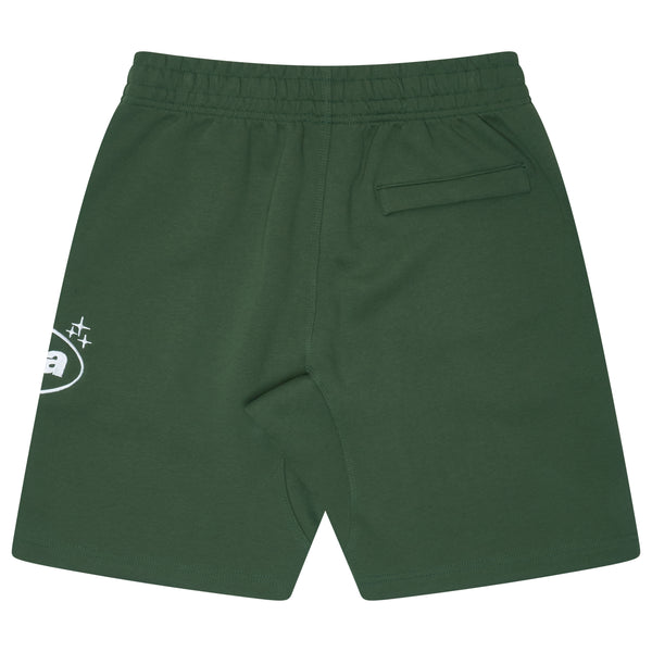 FOREST GREEN OVAL SHORTS