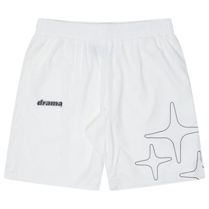 LIGHTWEIGHT NYLON SHORTS (IVORY)