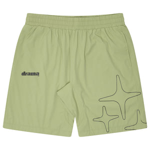 LIGHTWEIGHT NYLON SHORTS (SAGE GREEN)