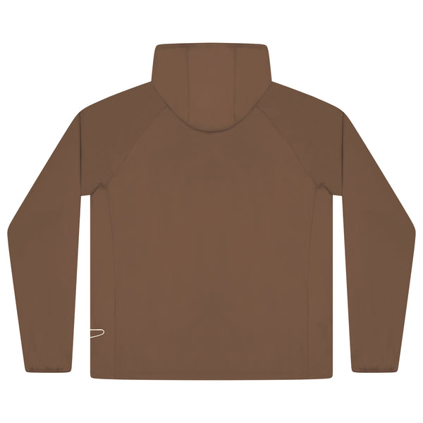 LIGHTWEIGHT NYLON JACKET (ESPRESSO BROWN)