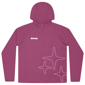 LIGHTWEIGHT NYLON JACKET (PURPLE)