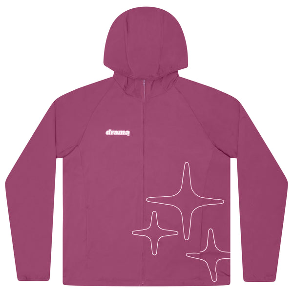 LIGHTWEIGHT NYLON JACKET (PURPLE)