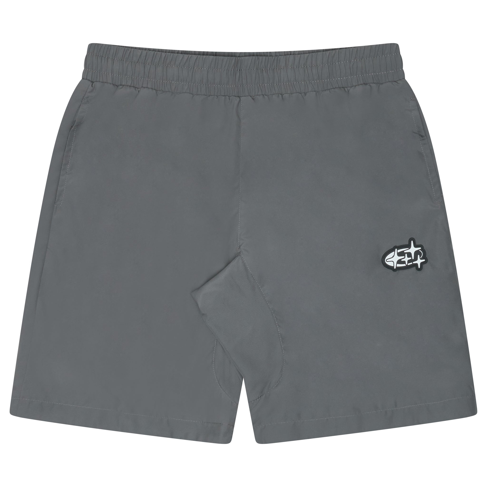 ASH GREY 4STA RUNNIN SHORTS