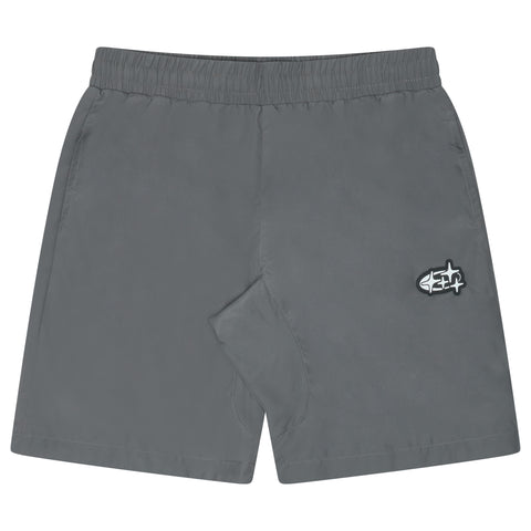 ASH GREY 4STA RUNNIN SHORTS