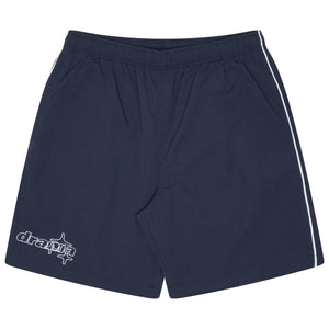 NAVY LINE-STAR NYLON SHORTS