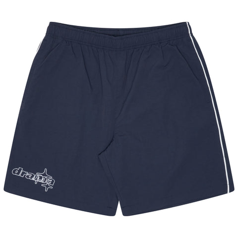 NAVY LINE-STAR NYLON SHORTS