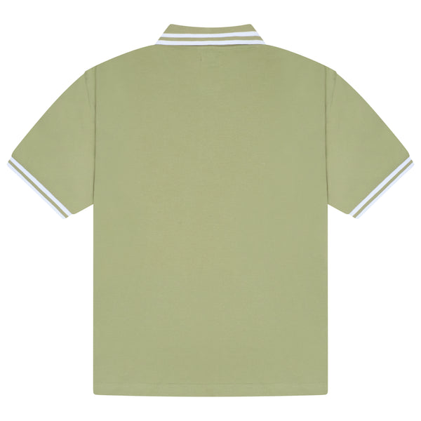 OLIVE GREEN STA POLO