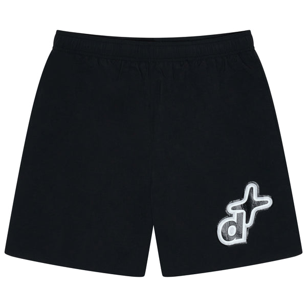 BLACK D-1STA SWIM SHORTS