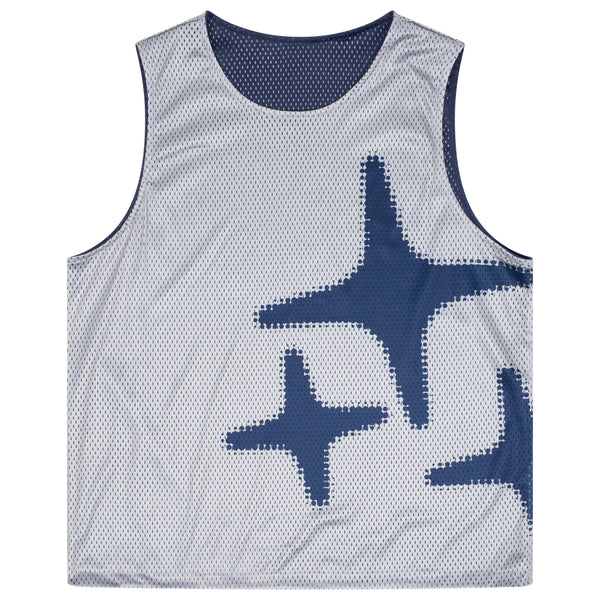 NAVY REVERSIBLE MESH SPORT VEST