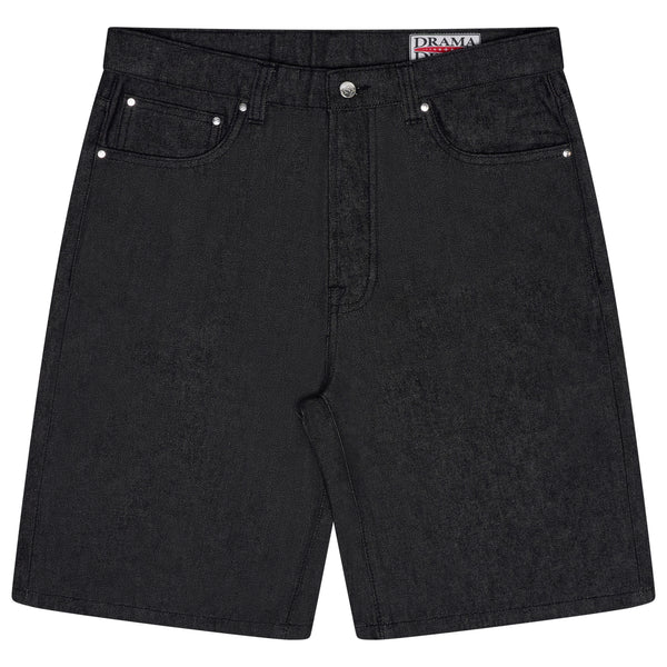 3STA HALFTONE JUMBO JORTS (BLACK)