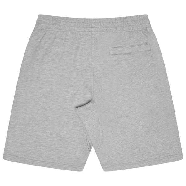 OG GREY DISTRESSED COLLEGE SHORTS