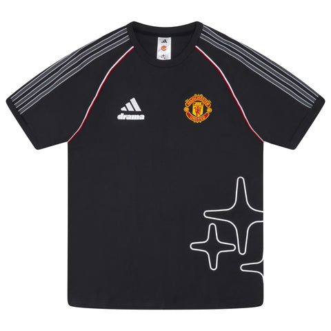 DRAMA X ADIDAS X UNITED BLACK TEE