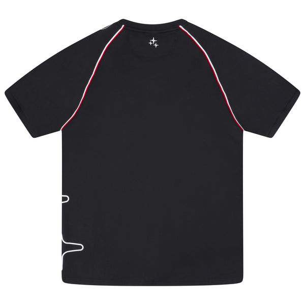 DRAMA X ADIDAS X UNITED BLACK TEE