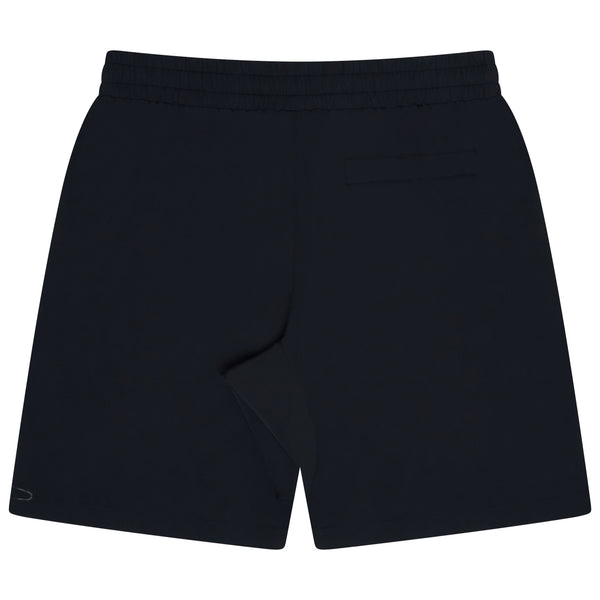 BLACK LIGHTWEIGHT NYLON SHORTS