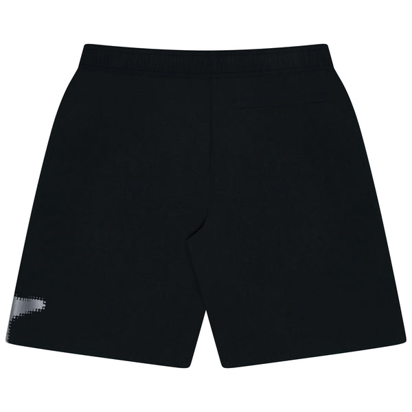 BLACK HALFTONE 3STA SWIM SHORTS