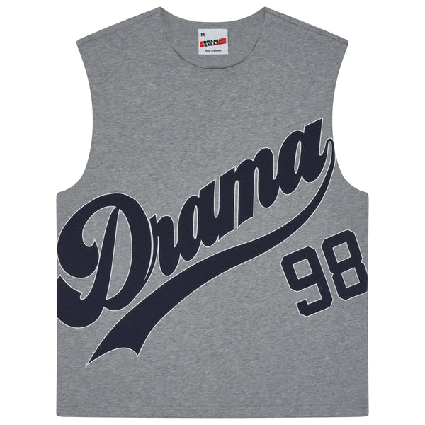 GREY SCRIPT 98' CUT OFF VEST